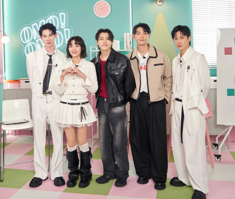 夏和熙、阿本、木木主持網綜《OMO調查局》，新一集邀來連晨翔、邱宇辰擔任節目嘉賓。（圖／快電商提供）