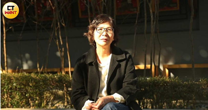 具有護理師身分的前立委蔡壁如（圖）提出「超高齡社會」問題不能簡化成「安樂死」打發。（圖／CTWANT攝影組）