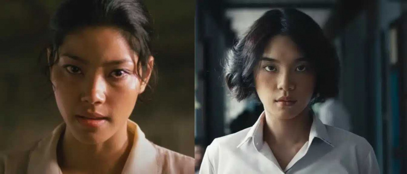 丘普朗跟《邪降女帝》前作《邪降》裡的潘老師，無論眼神或表情都極為神似。（圖／威視提供）