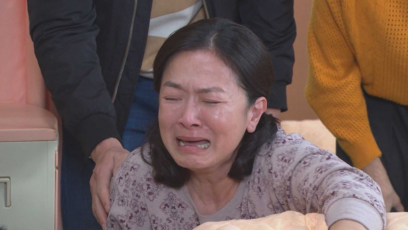 謝瓊煖真情流露感動觀眾。（圖／民視）