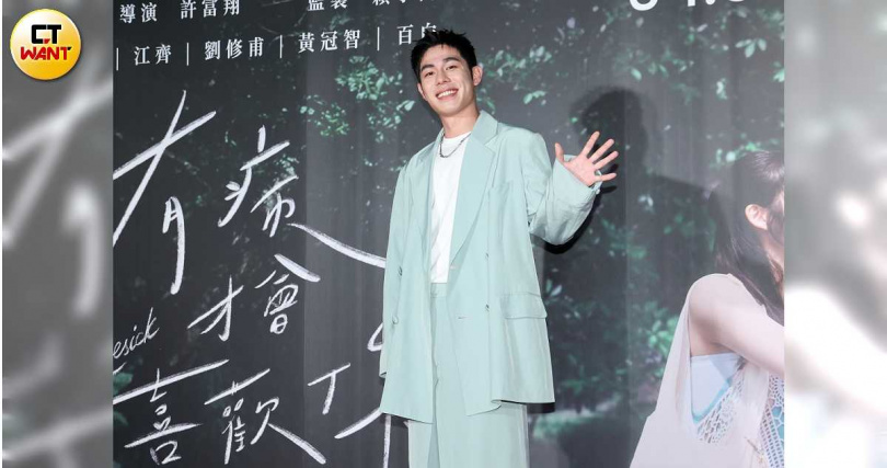 詹懷雲在《有病才會喜歡你》放送好身材。（圖／林士傑攝）