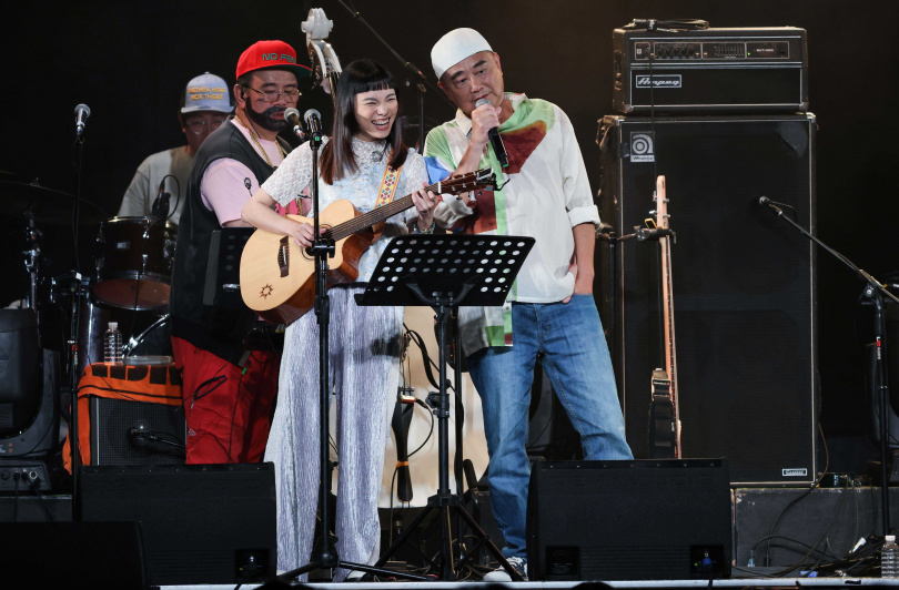 吳蓓雅Pia擔任陳昇演唱會嘉賓。（圖／寬宏藝術提供）