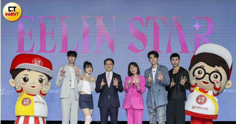 璀璨之星再度與台灣運彩合作。（圖／楊澍攝）