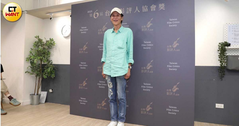 喜翔以《春行》拿下台灣影評人協會最佳男主角獎。（圖／侯世駿攝）