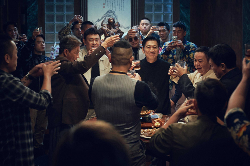 《角頭－鬥陣欸》蔡振南、高捷、太保自組「鐵三角」。（圖／曼尼娛樂提供）