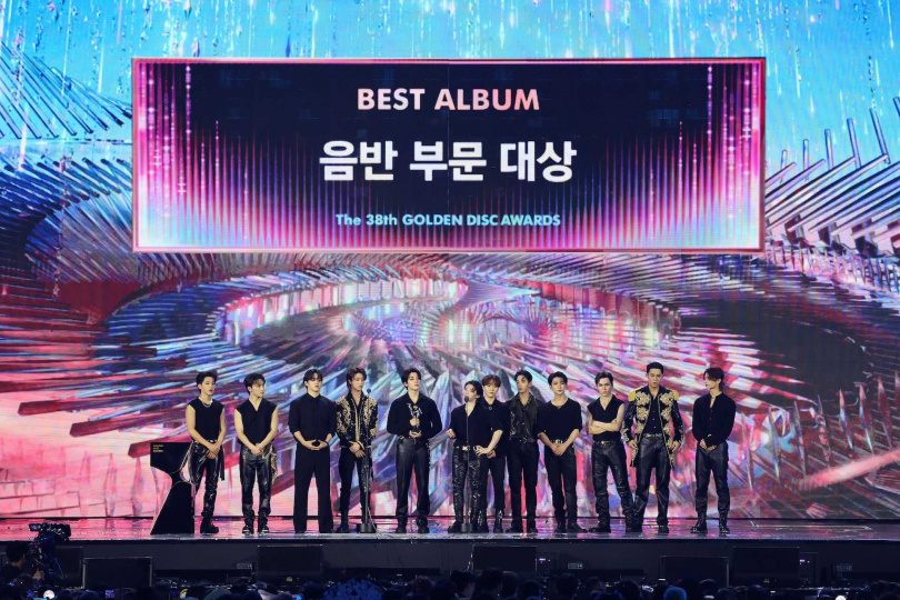 《金唱片》在台舉辦,屆時將有多組藝人前來,圖為Seventeen。(圖/超級圓頂提供)