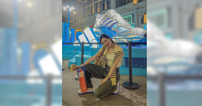 韓雨潔也加入受災救援。（圖／浪愛集食提供）