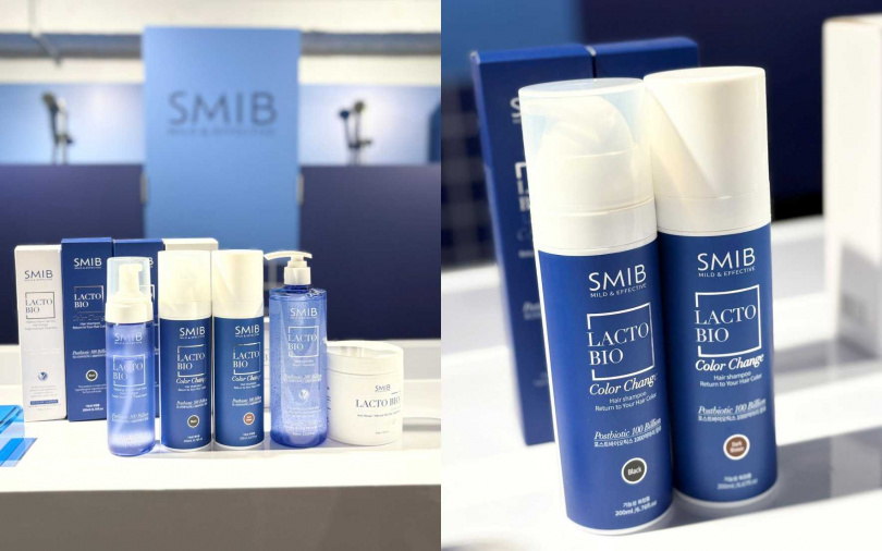 SMIB 1000億乳酸菌強健髮根染色洗髮精／1,000元（圖／吳雅鈴攝）