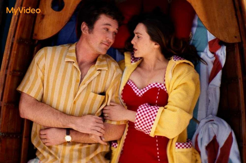 麥爾斯泰勒（左）與伊莉莎白歐森（右）在《換乘真愛》中飾演結縭數十年的恩愛夫妻（圖／台灣大哥大MyVideo提供）