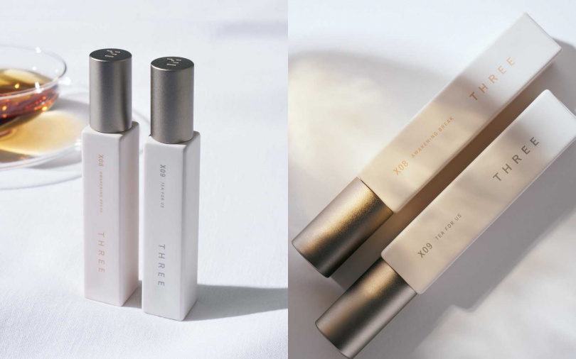 THREE精油淡香水R #X08、#X09/1,800元(圖/品牌提供)