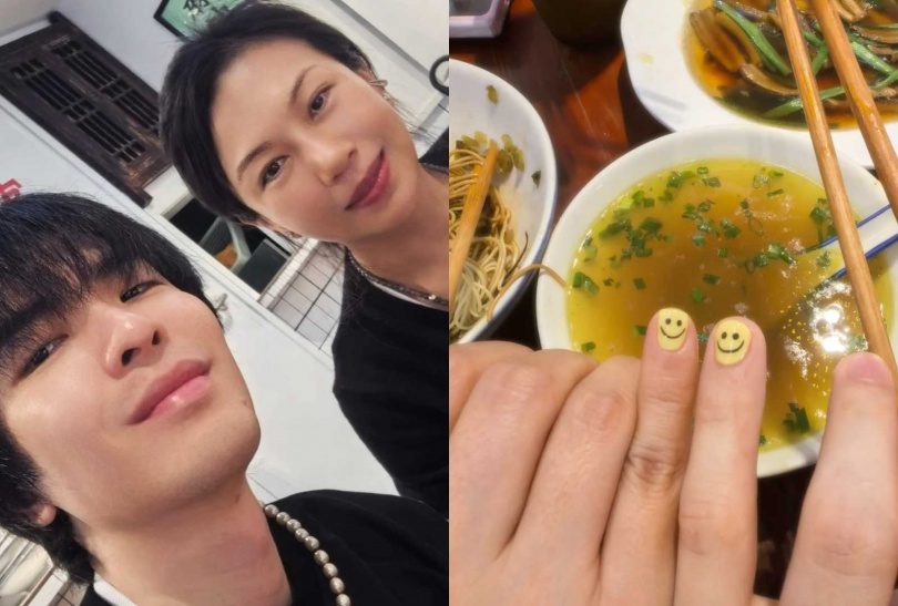 蕭敬騰曬出與Summer放閃照。（圖／翻攝自蕭敬騰IG）