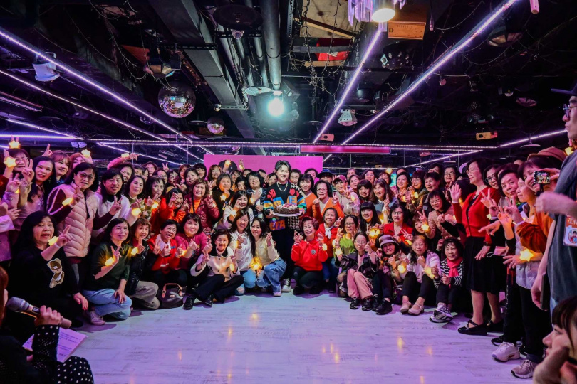 陳孟賢與200位粉絲共同歡度生日。 （圖／全球巨星有限公司提供）