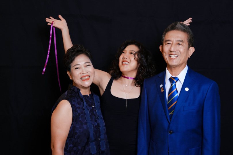 李竺芯這次也特別邀請媽媽參加演唱會。(圖/果核音樂玫瑰森林農場提供)