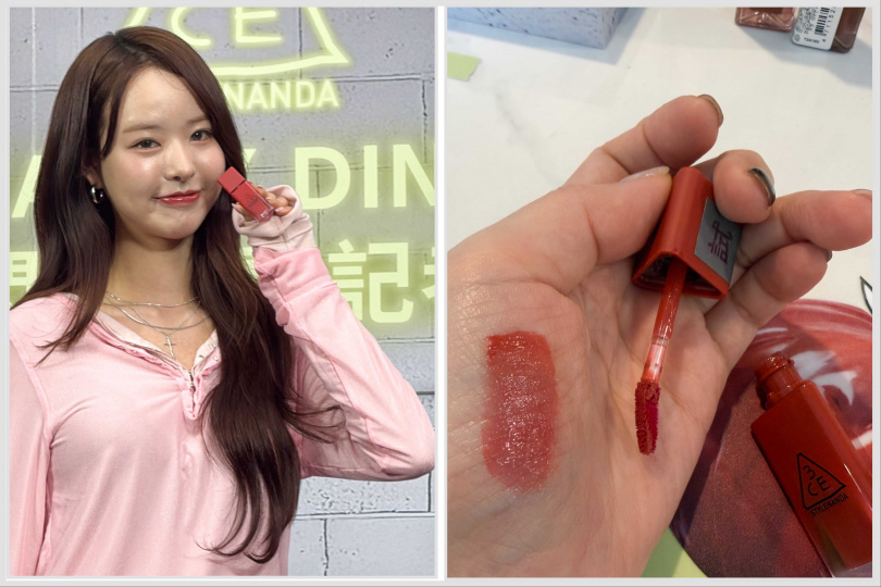 喜珗今天擦的顏色正是#4（圖／tingting攝）