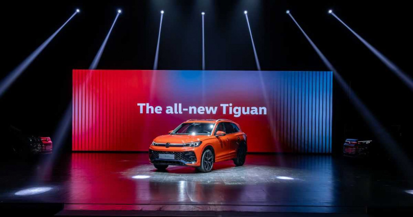 The all-new Tiguan 430 TSI R-Line Performance車型最大馬力可達265ps、最大扭力40.8kgm，0-100km/h加速僅需5.9秒，展現凌厲且俐落的加速反應，雙車型皆搭載4MOTION Active Control主動式智慧型四輪驅動系統，能依照不同路況即時分配前後軸扭力，加強抓地力表現，即使在濕滑或顛簸路面也能維持穩定動態。（圖／福斯汽車提供）