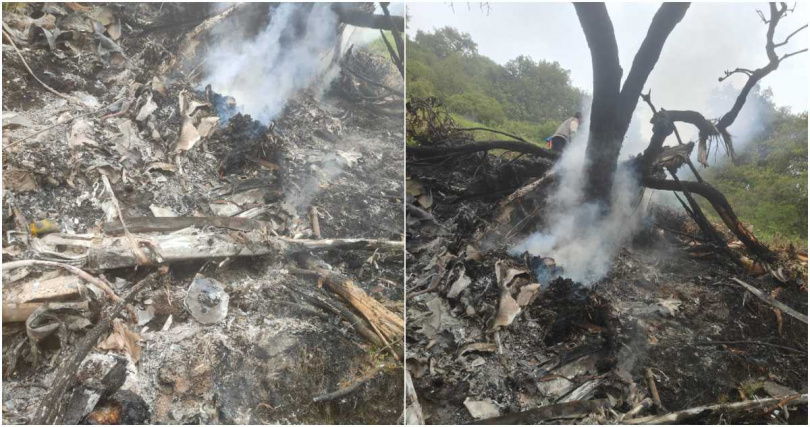 印度再傳墜機意外！一架隸屬雅利安航空、載運7人的直升機今（15日）凌晨從北阿坎德的邦凱達爾納特（Kedarnath）起飛後，途中卻意外印度墜毀在森林中，機上人員無一生還。（圖／擷取自X）