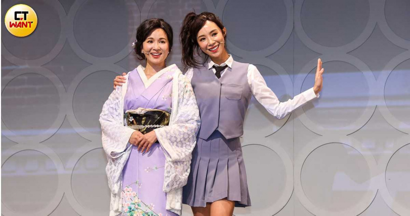 .吳怡霈、康茵茵彩排舞台劇《西門町一番地》。（圖／焦正德攝）