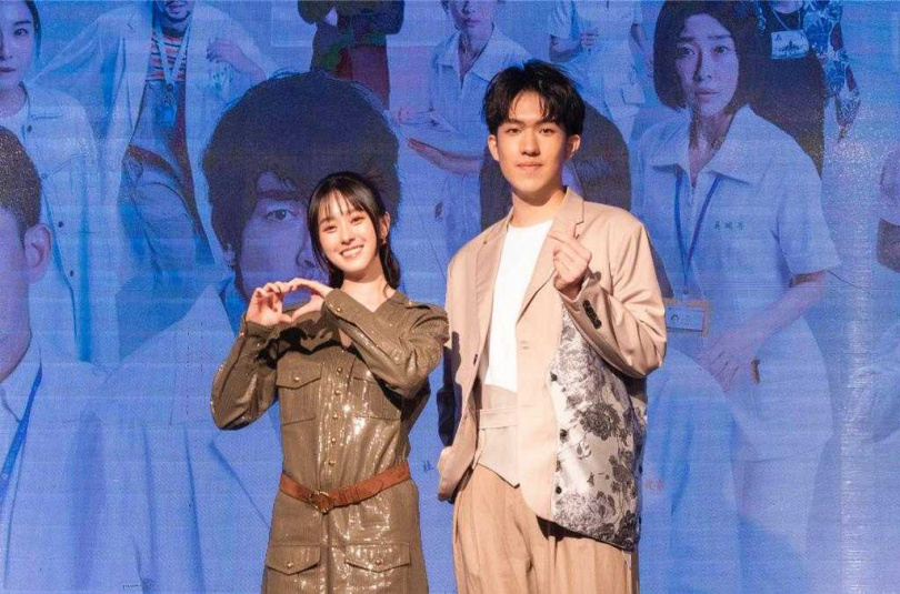 邱偲琹跟郭方儒工作拍戲結緣,從2021年《如果花知道》第一次合作,2023年拍《生命捕手》時男方追求成功。(圖/報系資料照、東森提供)