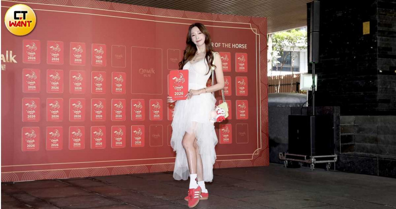 今年有許多計畫要執行，還要凍卵，王心恬說今年「應該沒有要結婚」。（圖／侯世駿攝）