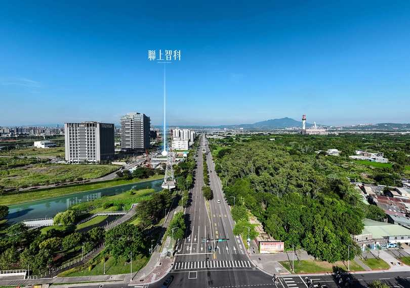 輝達定錨北士科讓台北商辦「買氣跟著輝達走」，聯上集團在北士科住宅商辦齊發，「聯上智科」案搶先卡位AI供應鏈帶動起的北市頂辦聚落板塊轉移趨勢。(圖片提供／聯上智科)