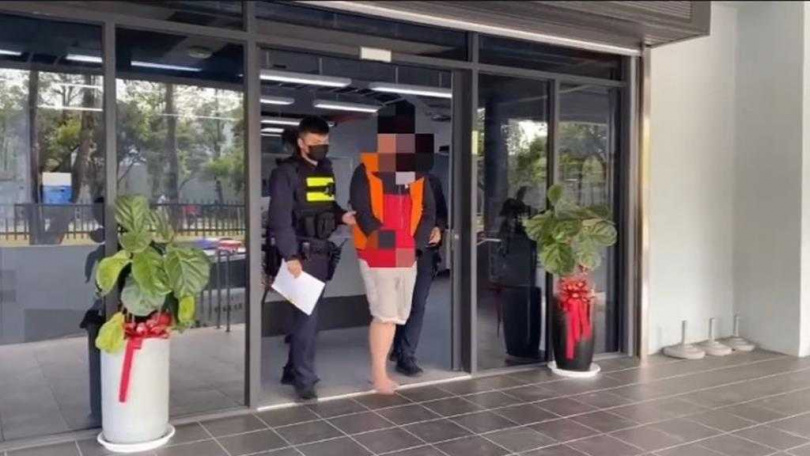 警方將除夕夜酒後失控質疑前妻另交男友，揚言開瓦斯同歸於盡的李姓男子移送高雄地檢署偵辦。（圖／民眾提供）