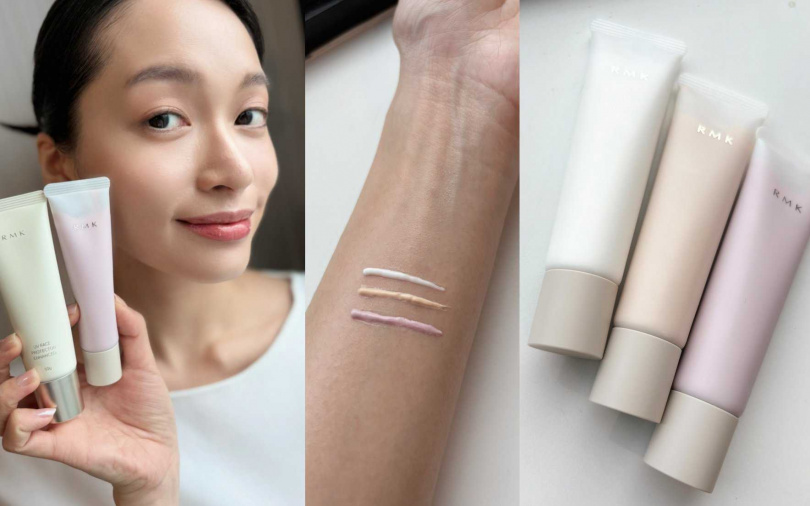 RMK毛孔修飾隔離霜全3色35g／1,450元（圖／吳雅鈴攝）