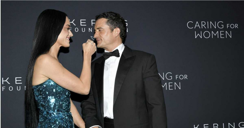 凱蒂佩芮與奧蘭多布魯2019年訂婚，卻始終未完成婚禮，7年情終於畫下句點。（圖／達志／美聯社）