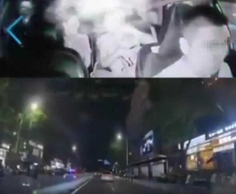 涉案女子假稱手機遺失，向路人求助協助叫車，警方已依法將其拘留。（圖／網約車駕駛提供）