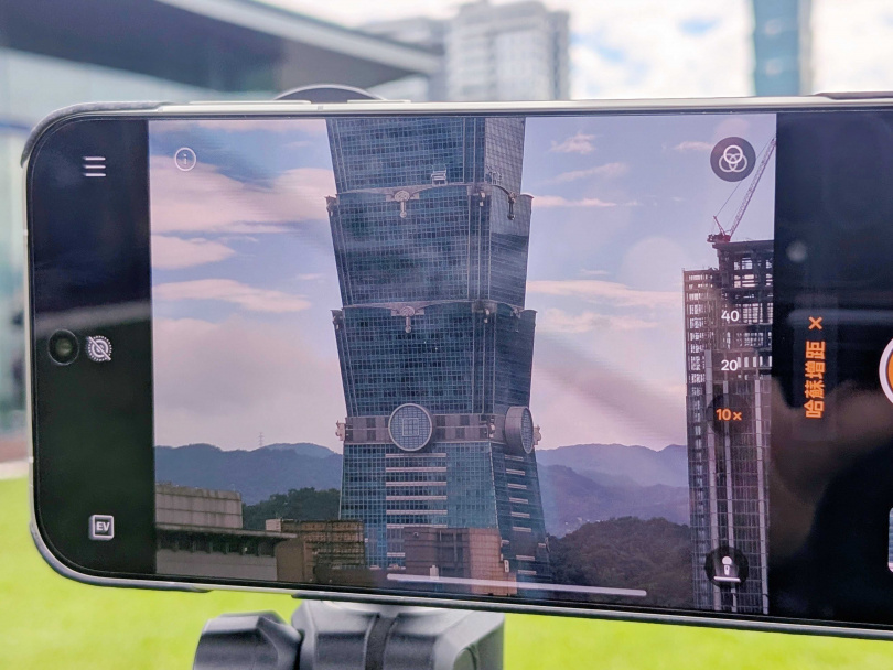 10x光學變焦效果。（圖／廖梓翔攝）