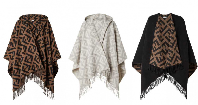 FENDI FF Poncho(圖/品牌提供)