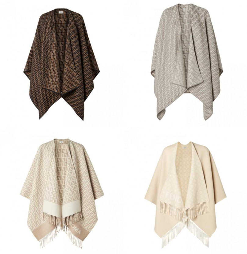 FENDI Poncho(圖/品牌提供)