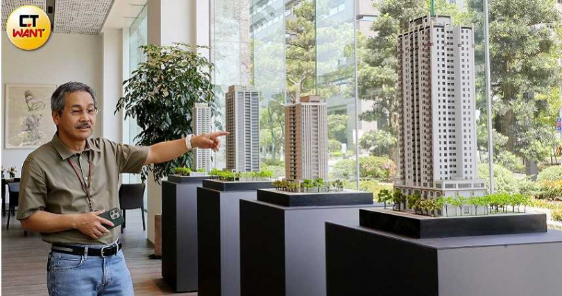 陳再河表示，近年中悅推案主力放在新莊商辦產品，政府打炒房不影響，因為中悅不炒房，且購買的都是企業主、自用為主。（圖／周志龍攝）