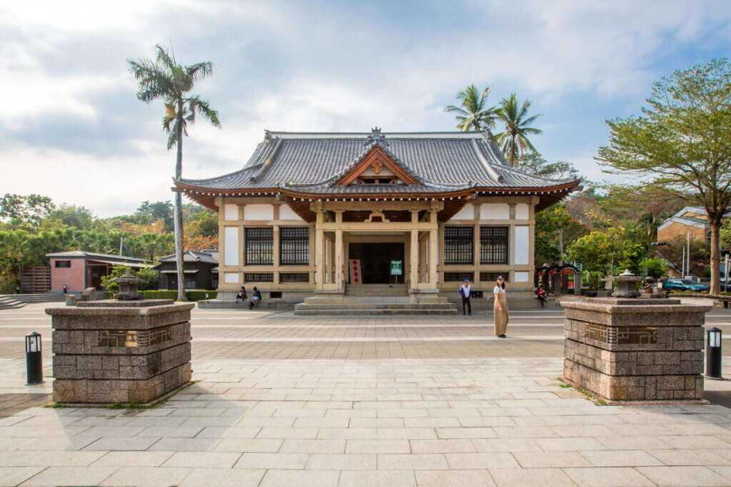 1934年興建的旗山武德殿為傳統日本式寺殿式樣建築。(圖/高雄市政府觀光局提供)