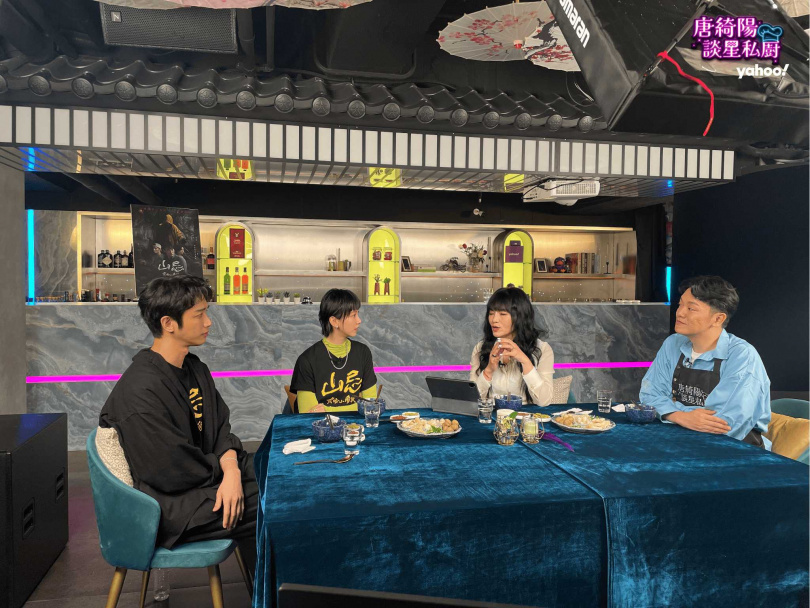 唐綺陽建議劉以豪往海外發展,袁澧林下半年也有國外機會。(圖/《Yahoo唐綺陽談星私廚》提供)