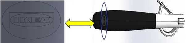 IKEA宜家家居緊急召回IKEA 365+ VÄRDEFULL 大蒜壓泥器。（圖／IKEA）
