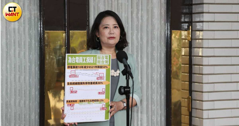 民進黨立院黨團幹事長吳思瑤(圖)認為美方比台灣立法院更挺台灣人。(圖/黃鵬杰攝)
