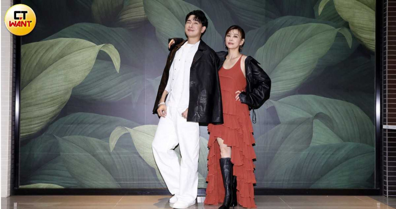 陳謙文跟方馨合作《春花望露》認識。（圖／侯世駿攝）