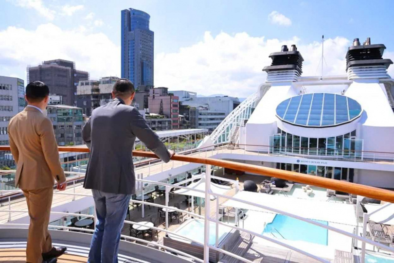 基隆作為全台「郵輪母港」，戮力發展港灣經濟與優化觀光。（圖／翻攝自基隆市政府官方網站）