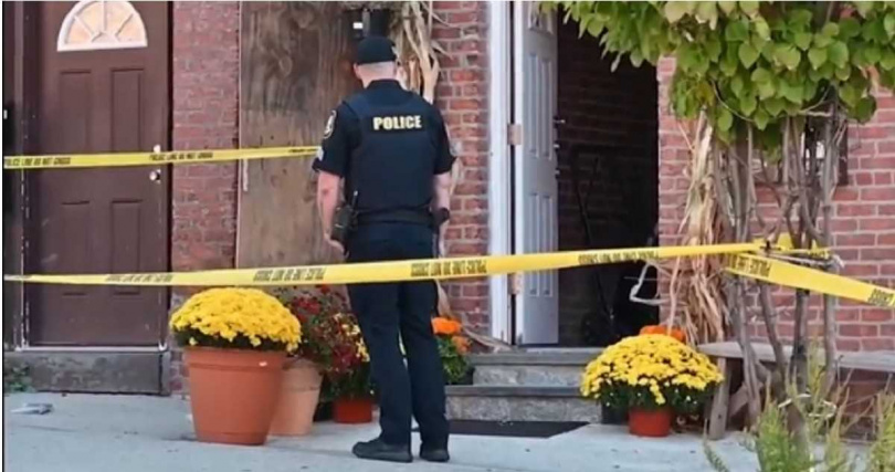美國紐約與俄亥俄接連傳出孩童誤觸槍枝悲劇，警方在現場展開調查。（圖／翻攝自ABC7NY Eyewitness News）