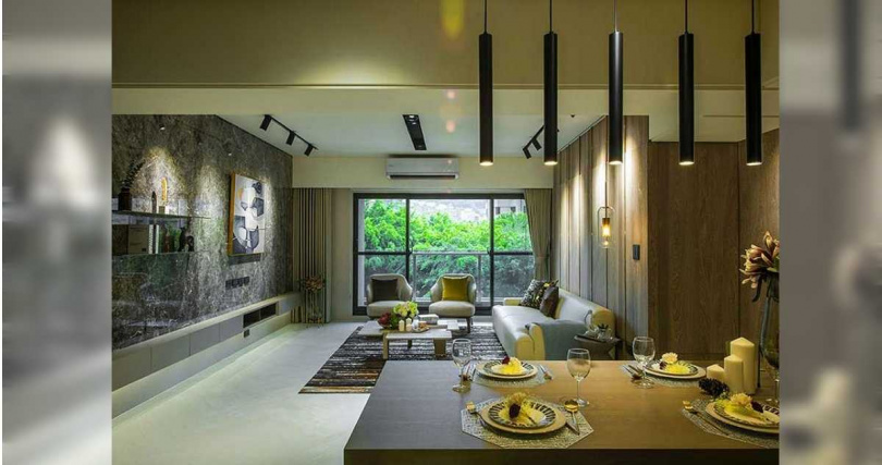 為了符合剛需客群實質居住的需求，林鴻璋會為了格局動線、開窗通風等細節反覆檢討。圖為北投奇岩「暉騰裸心」實品屋實景。（圖／暉騰建設提供）