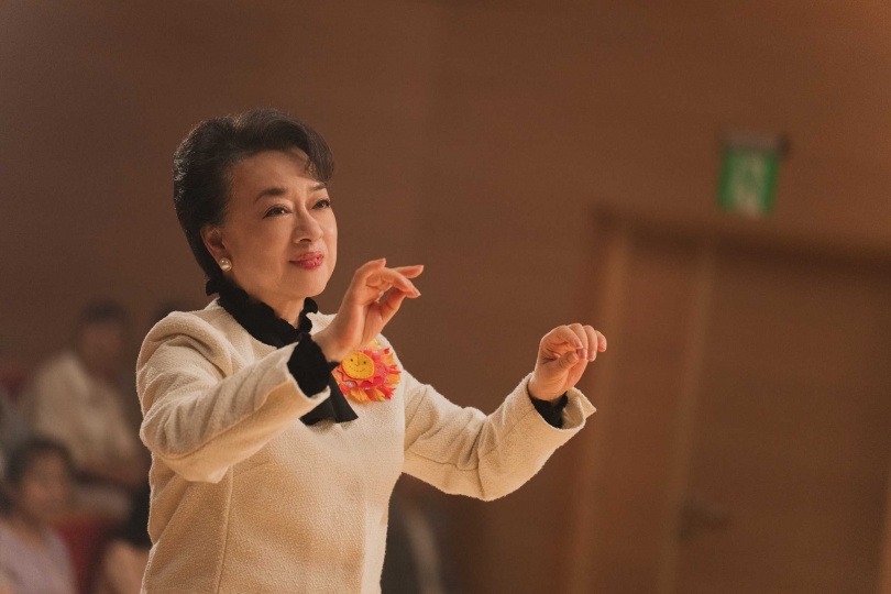 翁倩玉動人表現，成了《陽光女子合唱團》的靈魂人物。（圖／壹壹喜喜提供）