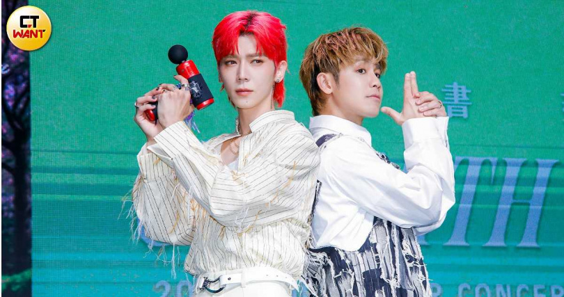 畢書盡好友鼓鼓呂思緯站台。（圖／趙文彬攝）