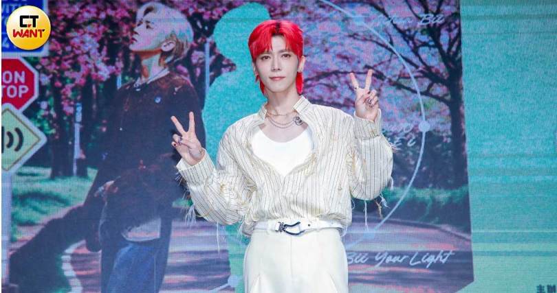 畢書盡低調回應先前的風波。（圖／趙文彬攝）