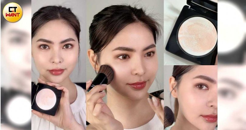 BOBBI BROWN大理石粉嫩蜜粉餅10g／1,900元（圖／吳雅鈴攝）