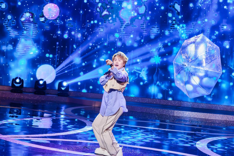 陳孟賢扭腰擺臀搞笑十足。（圖／中視提供）