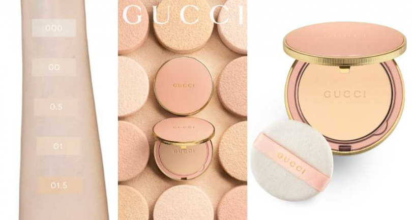 GUCCI 柔焦凝光粉餅/2,400元(圖/品牌提供)