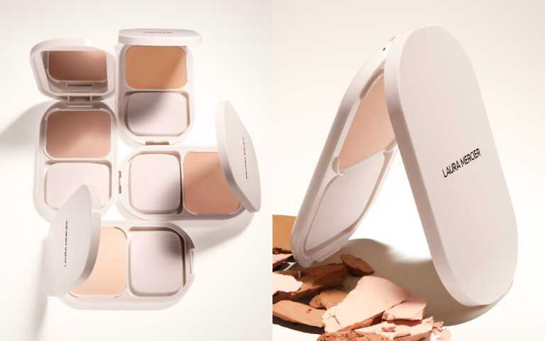 LAURA MERCIER 極致煥顏清透完美粉餅 7.6g/1,980元(圖/品牌提供)
