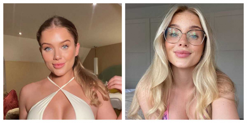 歐唐納原本遭外婆拒絕參加耶誕聚會,得知其月收入約310萬元後,對方態度立刻轉變。(圖/翻攝自IG,amber.odon)