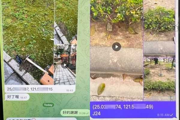 呂男等人為躲避警方查緝，以埋包方式放置包裹。（圖／翻攝畫面）