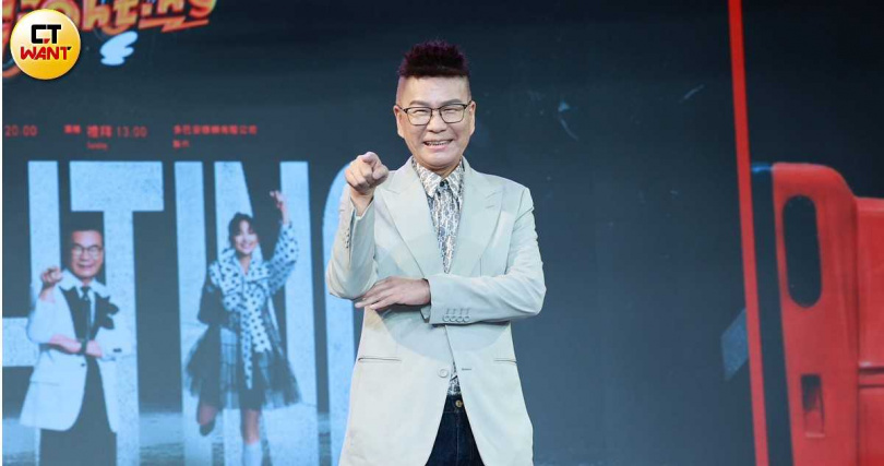 歷經大病，沈玉琳甜蜜表示更愛老婆芽芽。（圖／蘇聖倫攝）